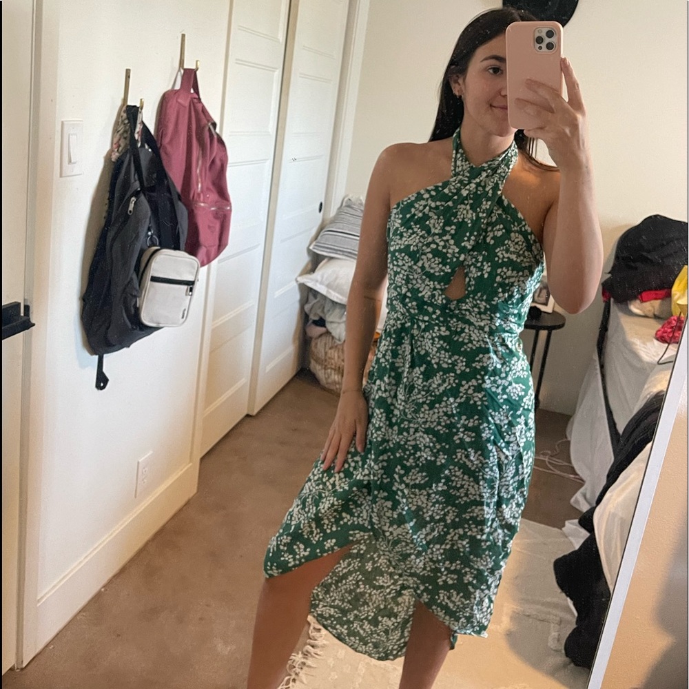 Halter Anthropologie Dress